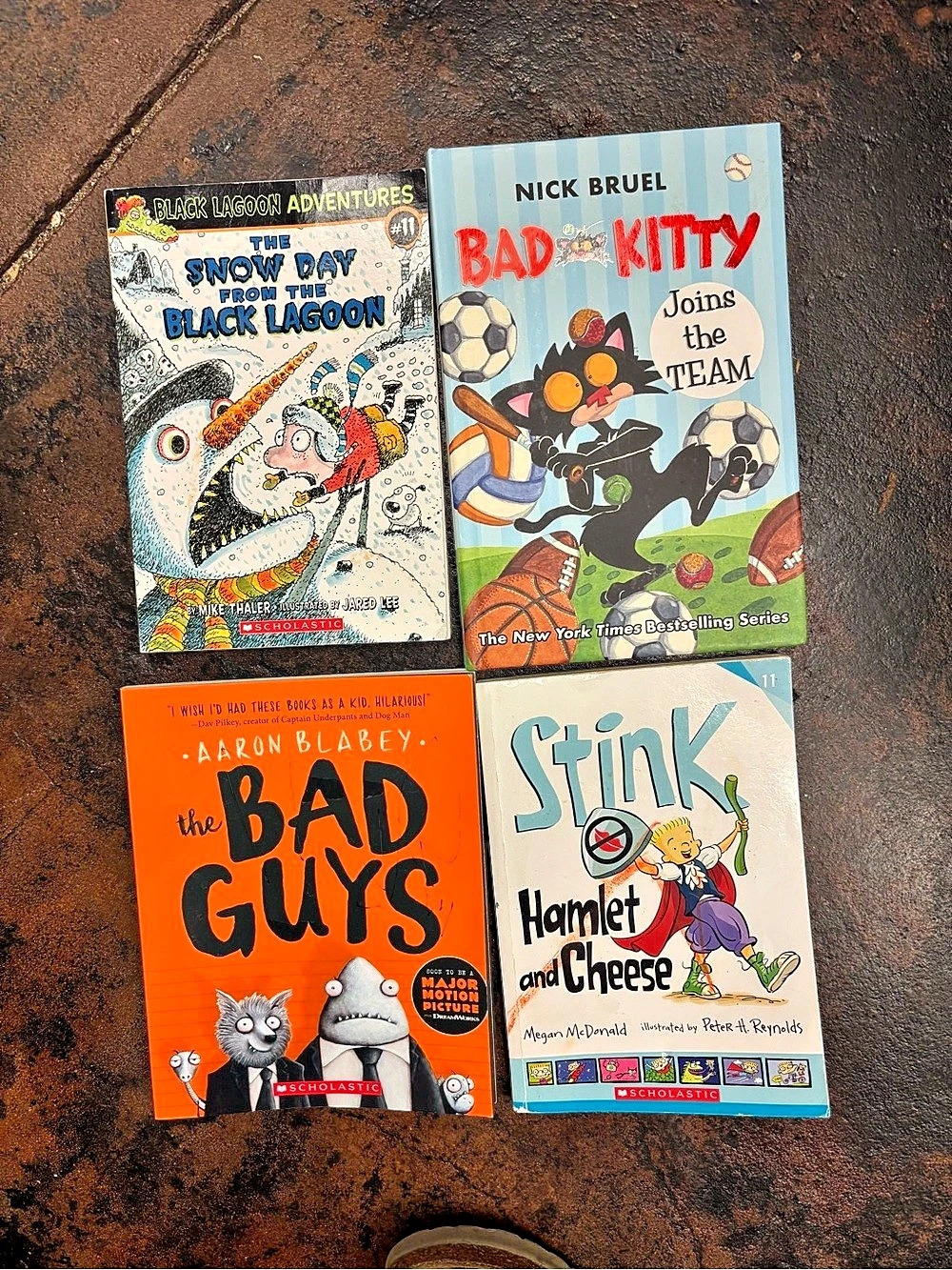Children's Book Set of 4 Kids Books